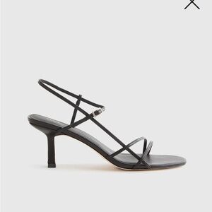 Quince Italian Leather 70mm Strappy Heel